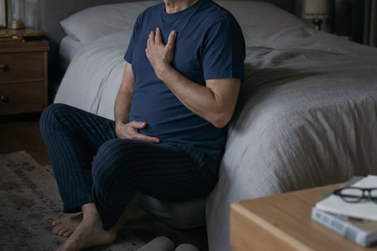 Anwendungssituation im Ratgeber Faserdecke für Seitenschläfer: Wärmeklasse und Feuchtetransport realistisch prüfen