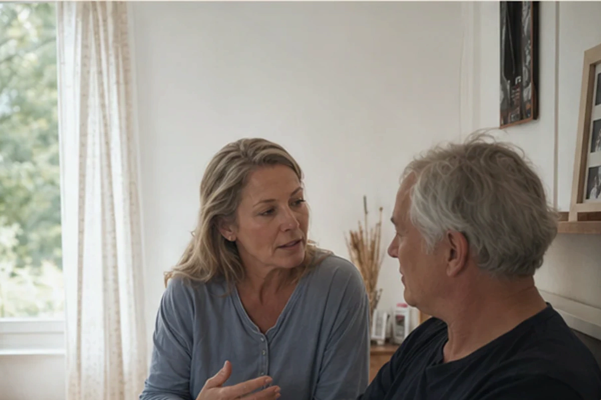 Ruhiger Alltagsmoment zum Ratgeber Leinenbettwäsche für Seitenschläfer nach einer bewussten Entscheidung rund um Seitenlage