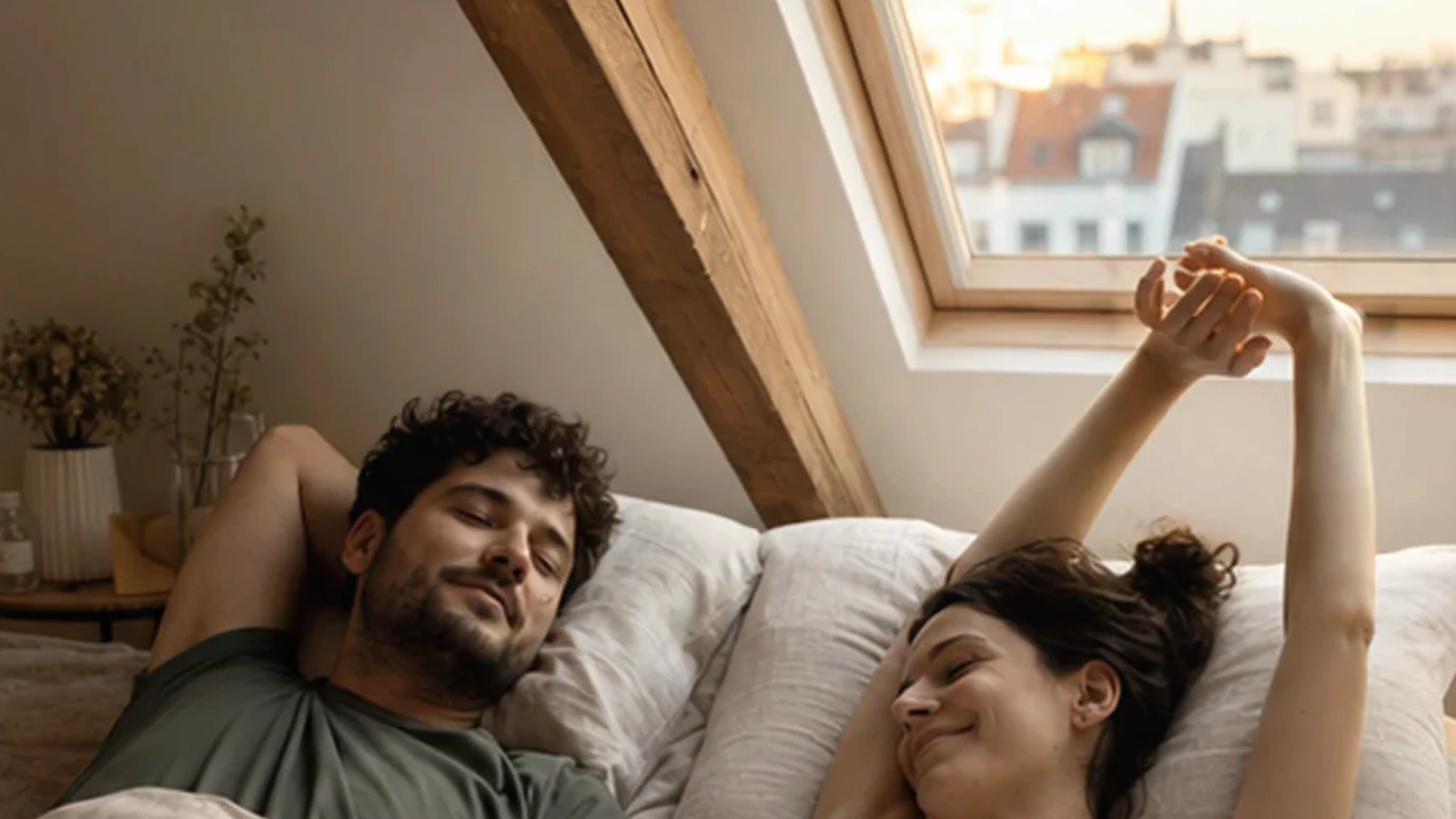 Ruhige Schlafszene zum Ratgeber Beistellbett Checkliste