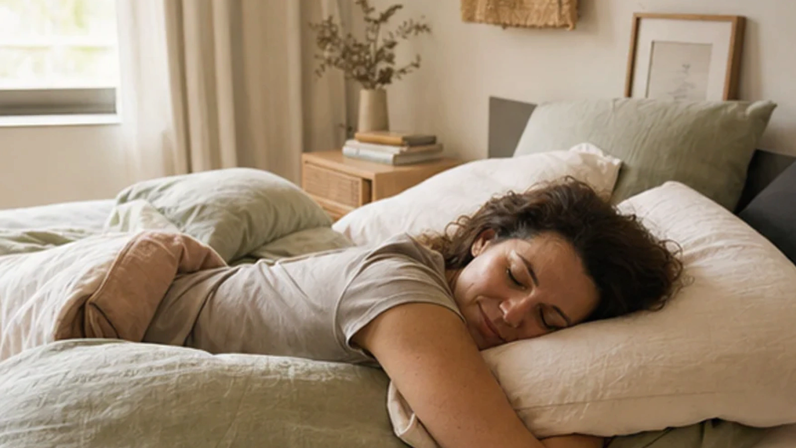 Ruhige Schlafszene zum Ratgeber Beistellbett im Sommer