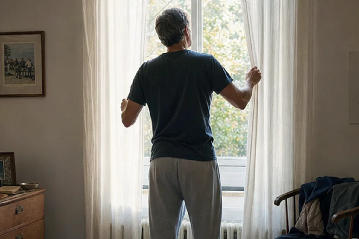 Authentischer Handgriff im Schlafalltag zu Reisebett Ratgeber mit Blick auf Alter