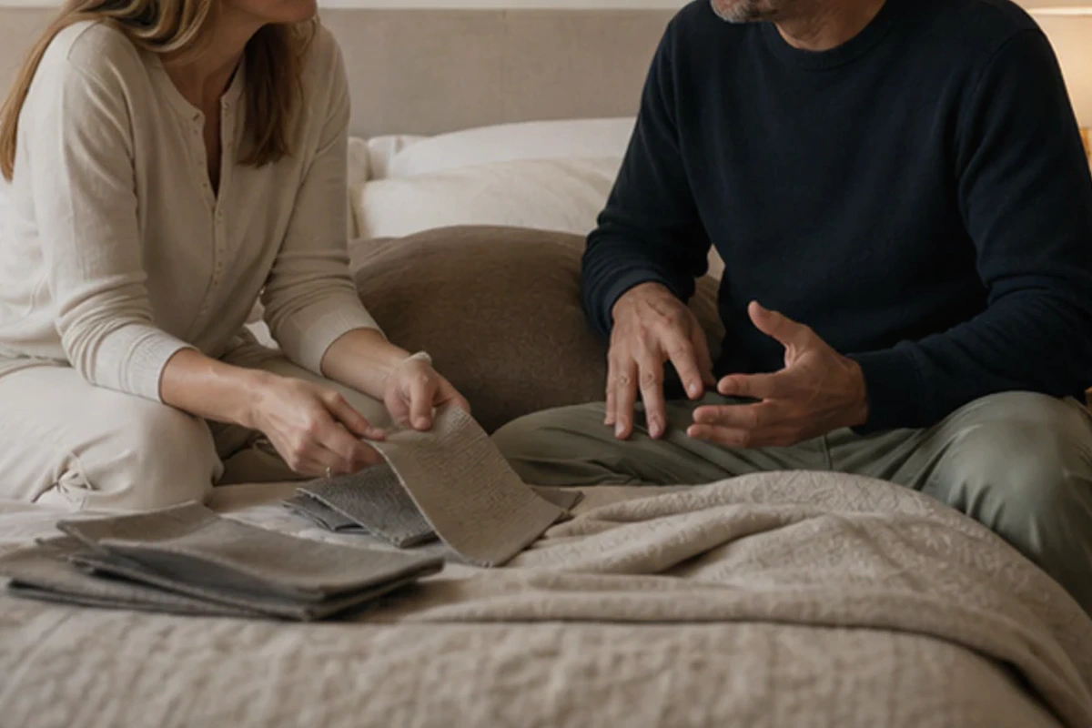Ruhiger Alltagsmoment zum Ratgeber Memory-Foam-Kissen Checkliste nach einer bewussten Entscheidung rund um Checkliste