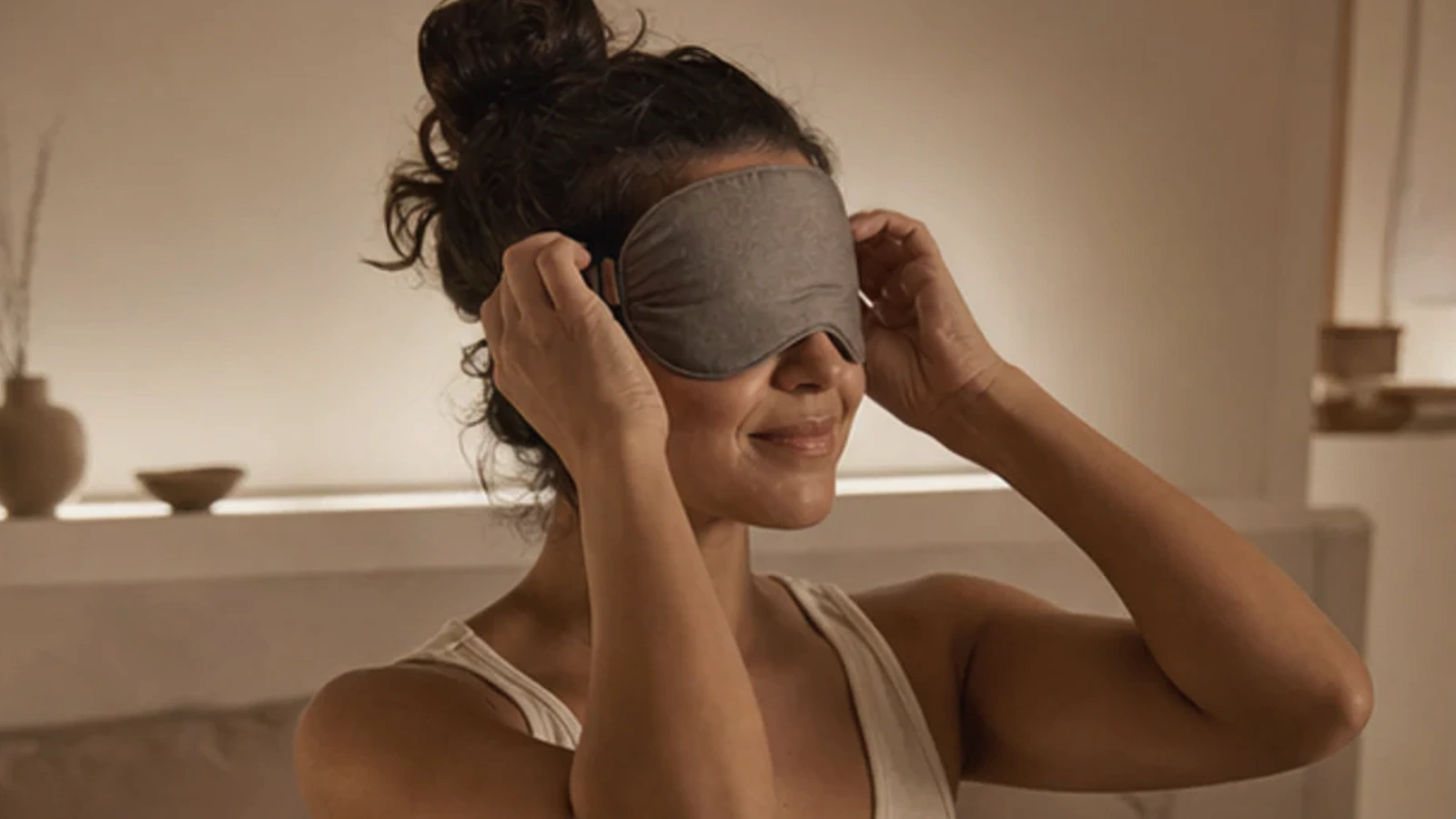 Ruhige Schlafszene zum Ratgeber Memory-Foam-Kissen für leichte Personen