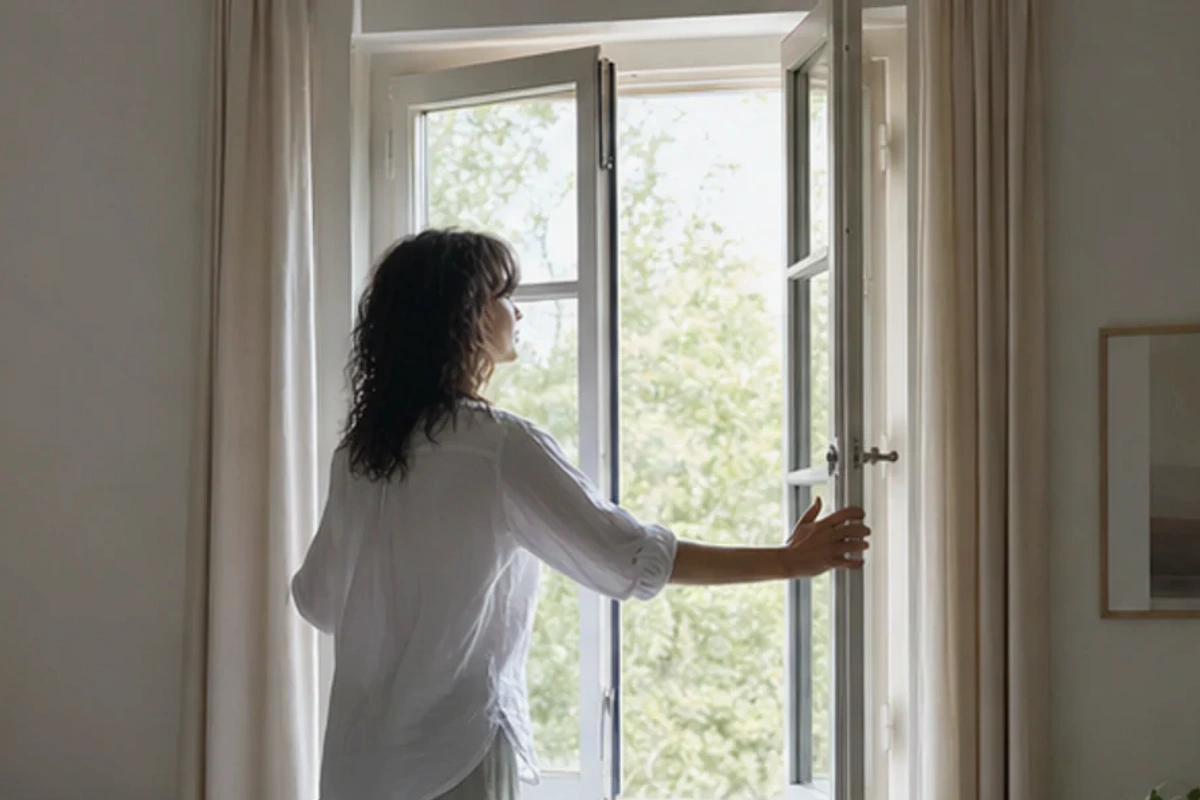 Anwendungssituation im Ratgeber Memory-Foam-Kissen für schwere Personen: Höhe und Nachgiebigkeit realistisch prüfen