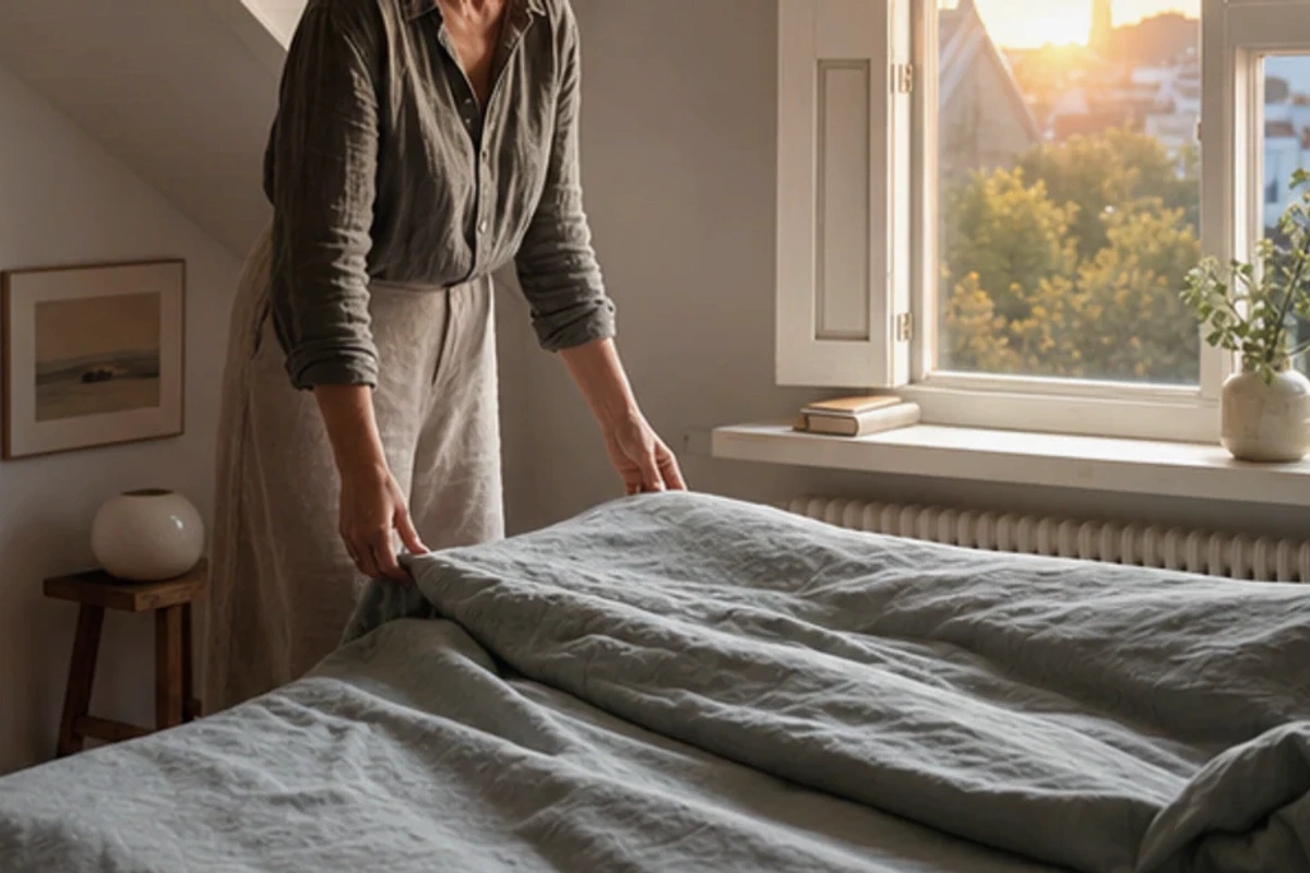 Anwendungssituation im Ratgeber Kaltschaummatratze für Bauchschläfer: Stützung und Druckverteilung realistisch prüfen