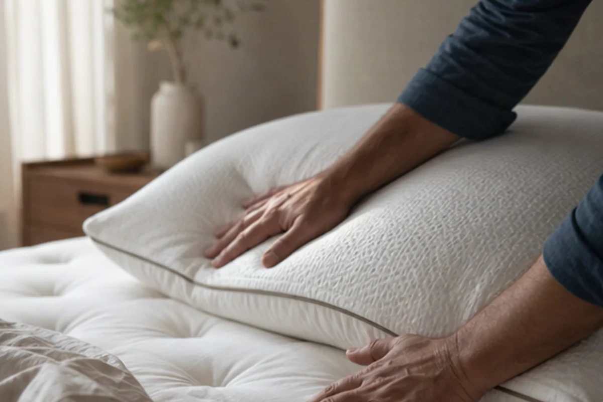 Anwendungssituation im Ratgeber Viscoschaummatratze reinigen: Stützung und Druckverteilung realistisch prüfen