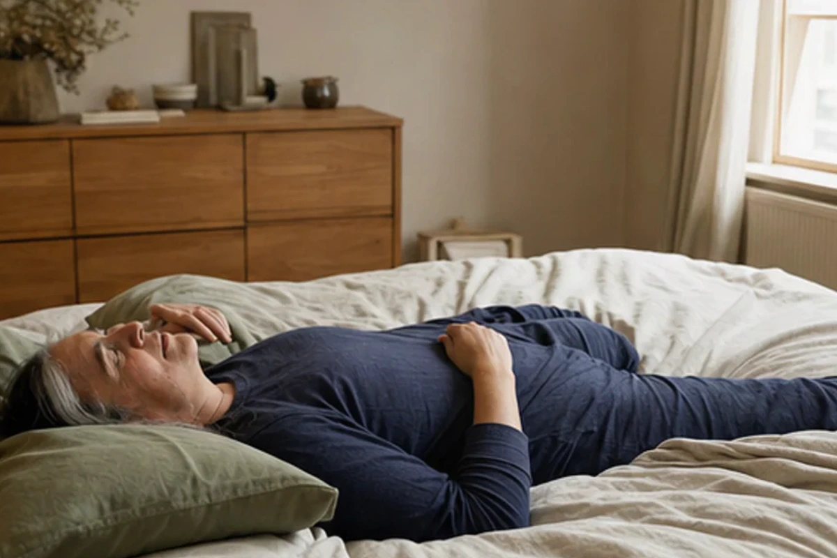 Ruhiger Alltagsmoment zum Ratgeber CBD zum Schlafen bei Stress nach einer bewussten Entscheidung rund um Stress