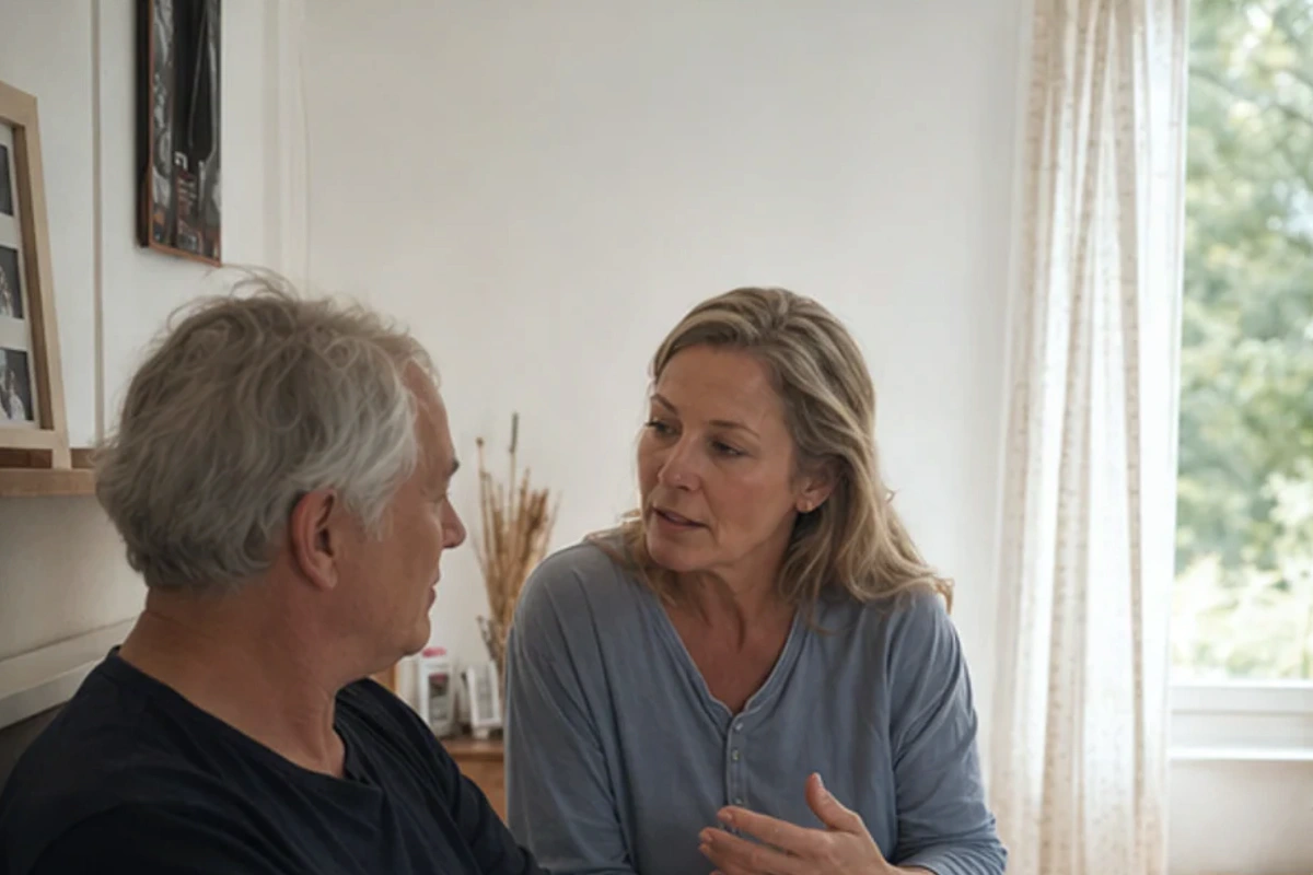Ruhiger Alltagsmoment zum Ratgeber Magnesium vor dem Schlafen bei Stress nach einer bewussten Entscheidung rund um Stress