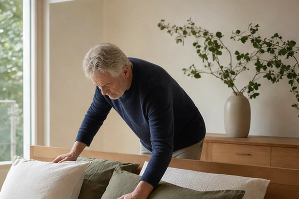 Ruhiger Alltagsmoment zum Ratgeber Melatonin Routine nach einer bewussten Entscheidung rund um Routine