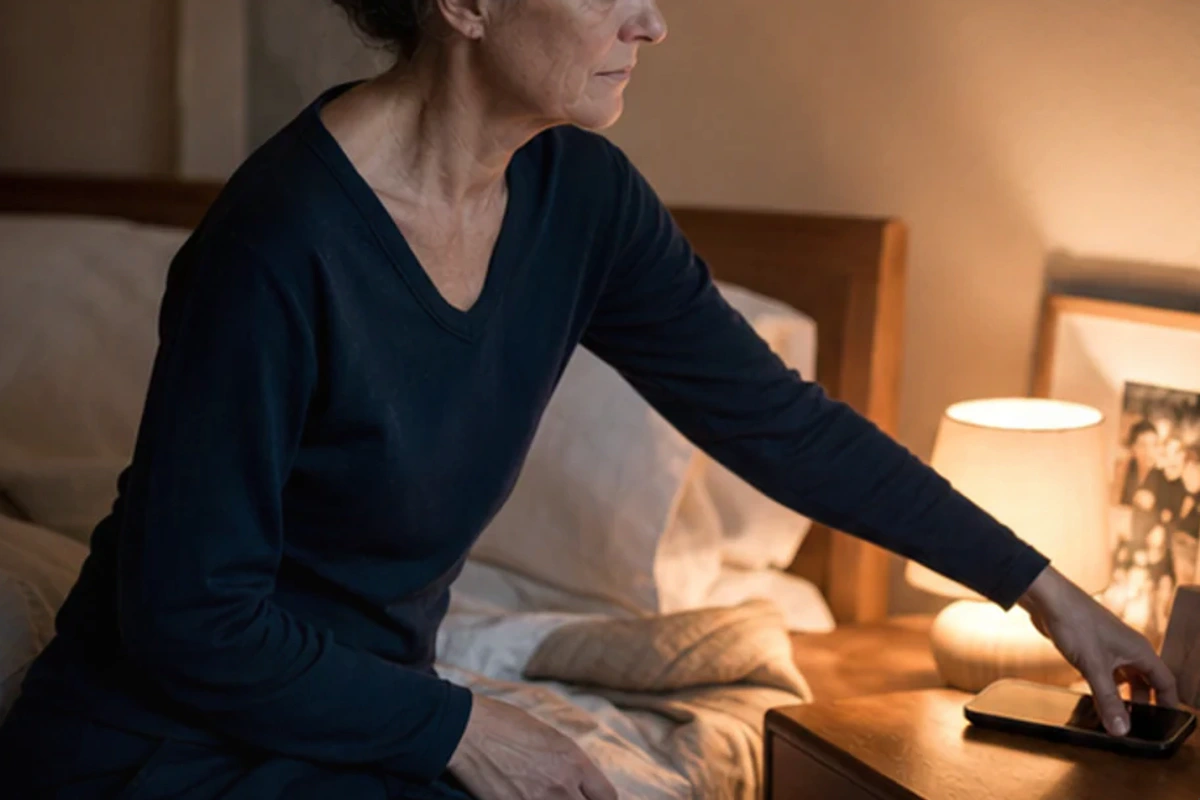 Anwendungssituation im Ratgeber nächtliches Schwitzen Checkliste: Aufwachzeit und Dauer der Wachphase realistisch prüfen