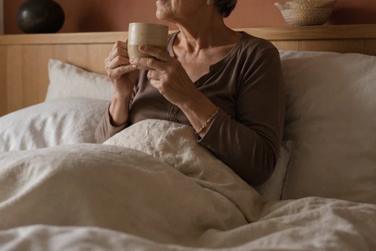 Bewohnte Schlafatmosphäre zum Ratgeber Einschlafen nach Kaffee im Winter für Lichtmangel und Rhythmus beachten