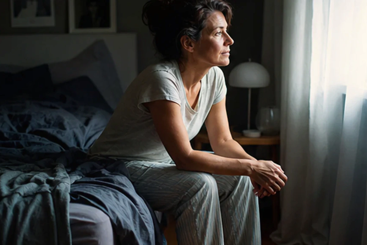 Anwendungssituation im Ratgeber Einschlafprobleme Ursachen: Abendlicht und Gedankenentlastung realistisch prüfen