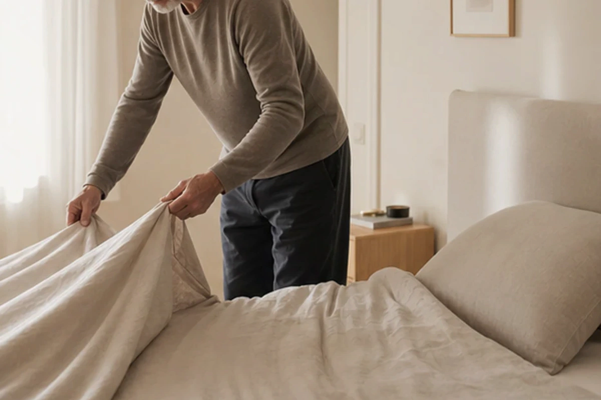 Anwendungssituation im Ratgeber erholsamer Schlaf Checkliste: Rhythmus und Licht realistisch prüfen