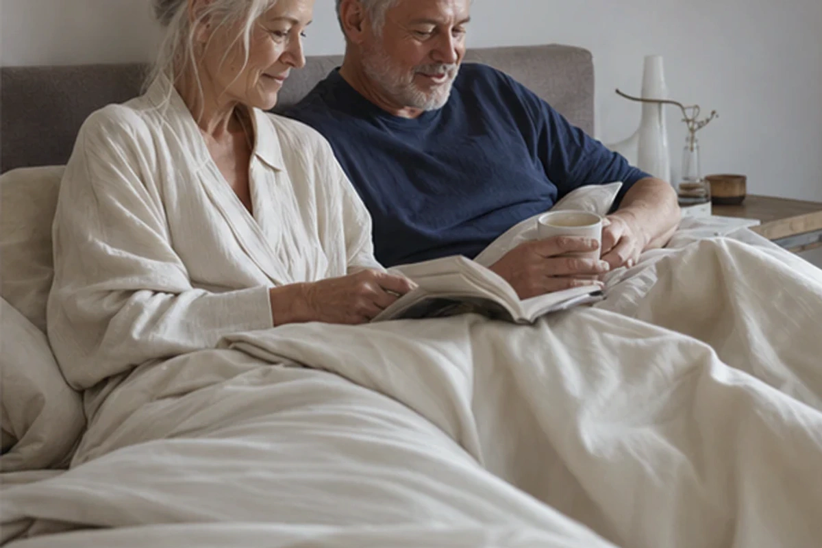 Bewohnte Schlafatmosphäre zum Ratgeber Morgenroutine für Paare für unterschiedliche Bedürfnisse zusammenbringen
