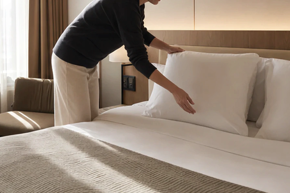 Authentischer Handgriff im Schlafalltag zu Morgenroutine bei Schichtarbeit mit Blick auf Rhythmus