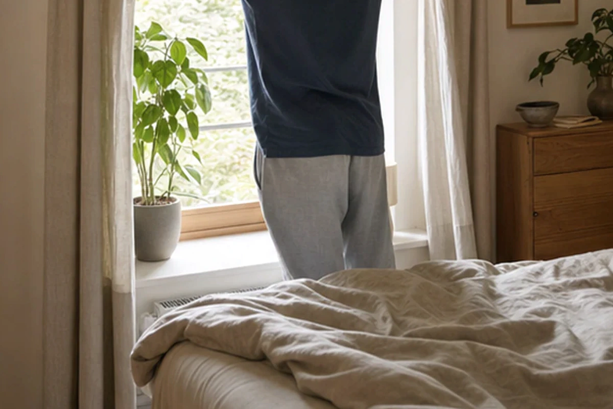 Anwendungssituation im Ratgeber Morgenroutine im Alter: Rhythmus und Licht realistisch prüfen