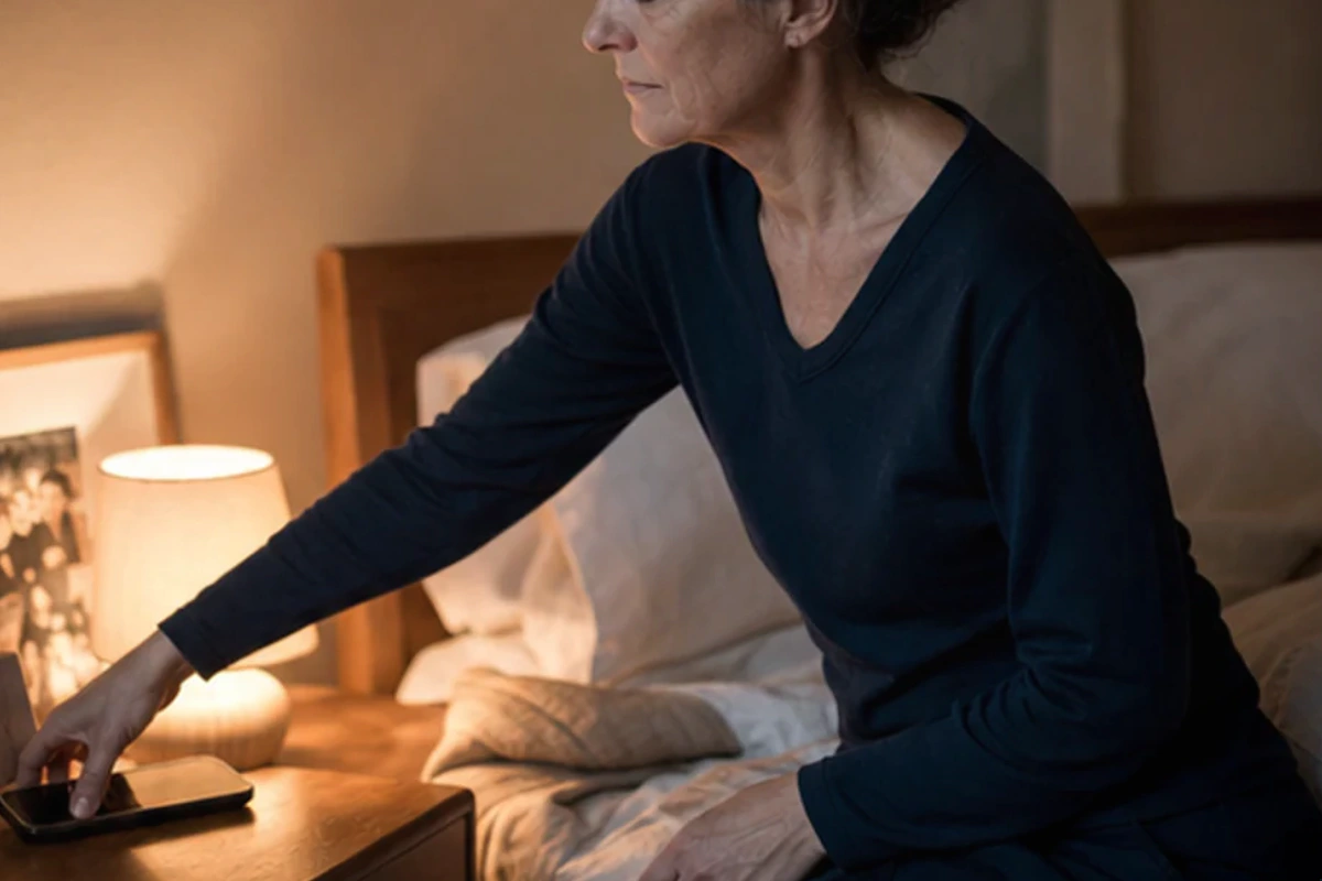 Anwendungssituation im Ratgeber Gewichts-Schlafmaske für Rückenschläfer: Lichtdichtheit und Druckfreiheit realistisch prüfen
