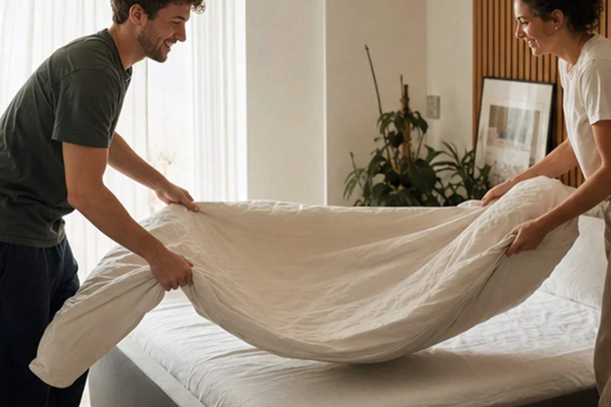 Ruhiger Alltagsmoment zum Ratgeber beste Auswahl für Memory-Foam-Schlafmaske nach einer bewussten Entscheidung rund um Bestenliste