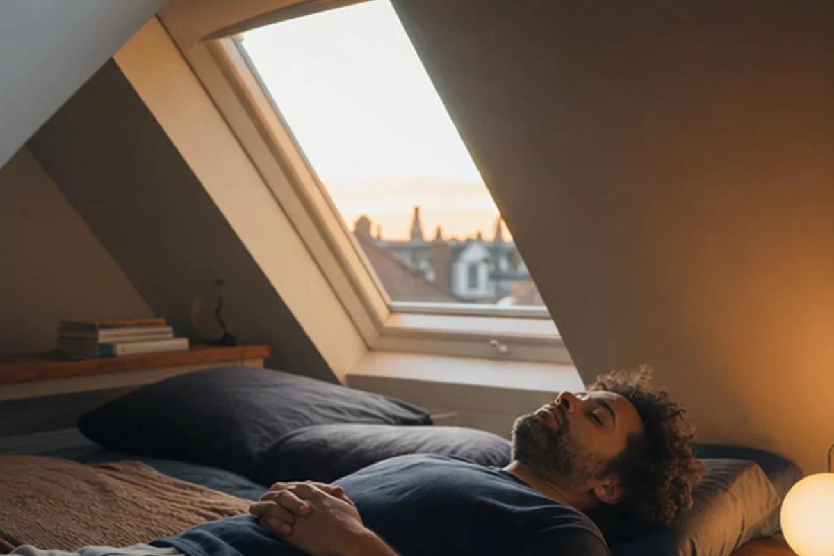 Ruhiger Alltagsmoment zum Ratgeber Memory-Foam-Schlafmaske Checkliste nach einer bewussten Entscheidung rund um Checkliste