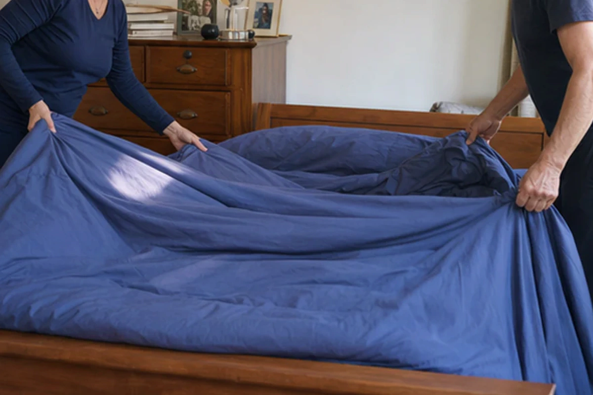 Ruhiger Alltagsmoment zum Ratgeber Memory-Foam-Schlafmaske Erfahrungen nach einer bewussten Entscheidung rund um Erfahrung