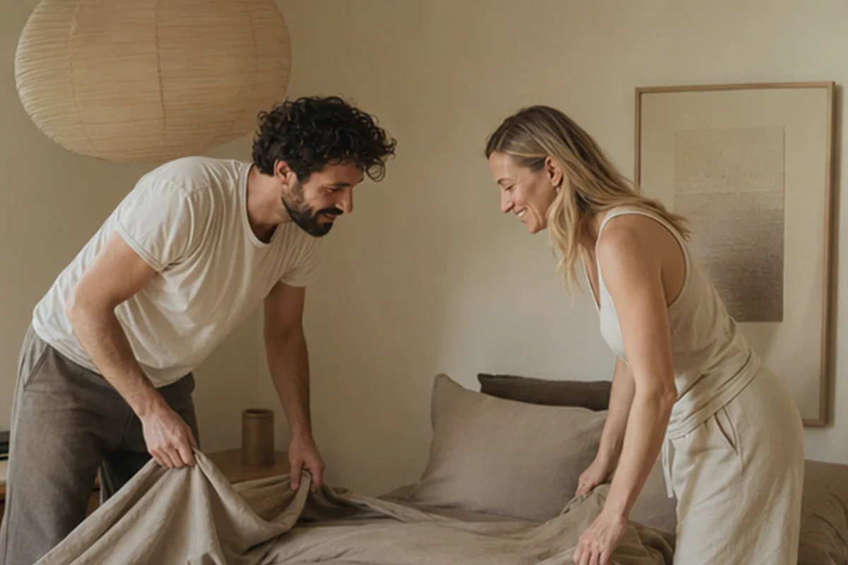 Anwendungssituation im Ratgeber Memory-Foam-Schlafmaske für leichte Personen: Lichtdichtheit und Druckfreiheit realistisch prüfen