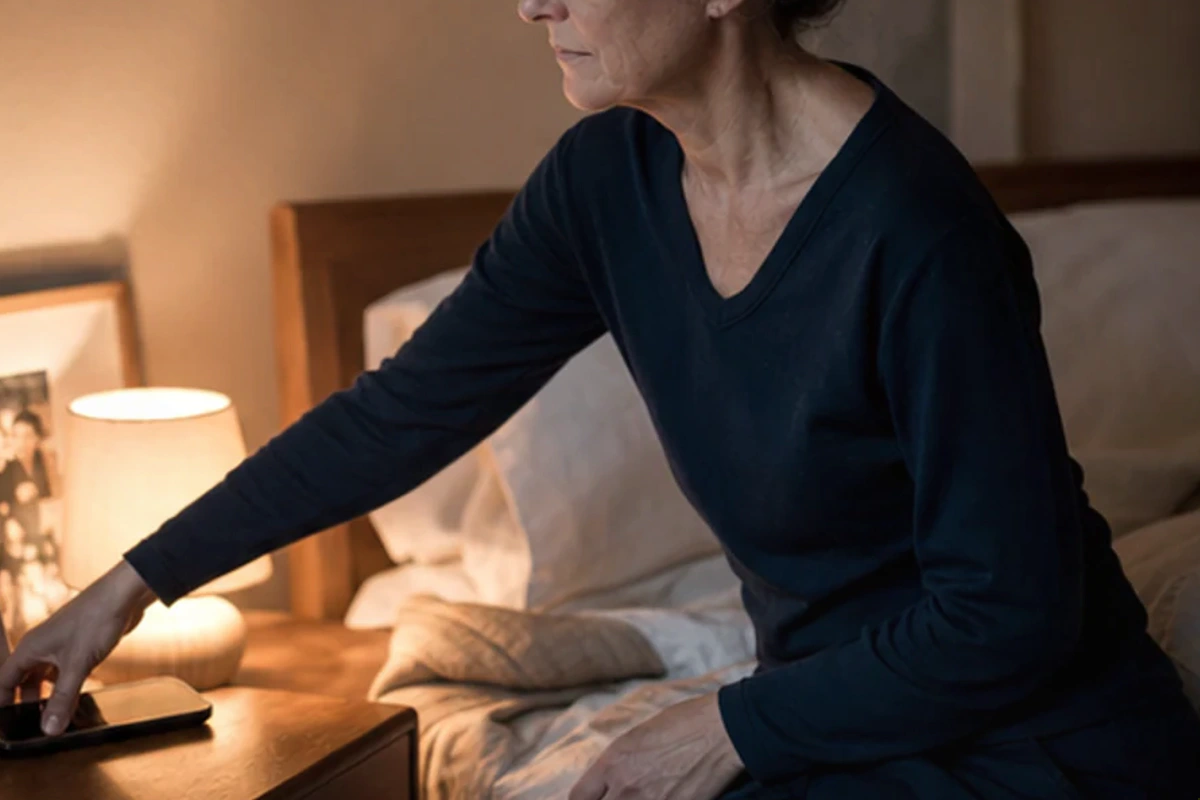 Anwendungssituation im Ratgeber Memory-Foam-Schlafmaske für Rückenschläfer: Lichtdichtheit und Druckfreiheit realistisch prüfen