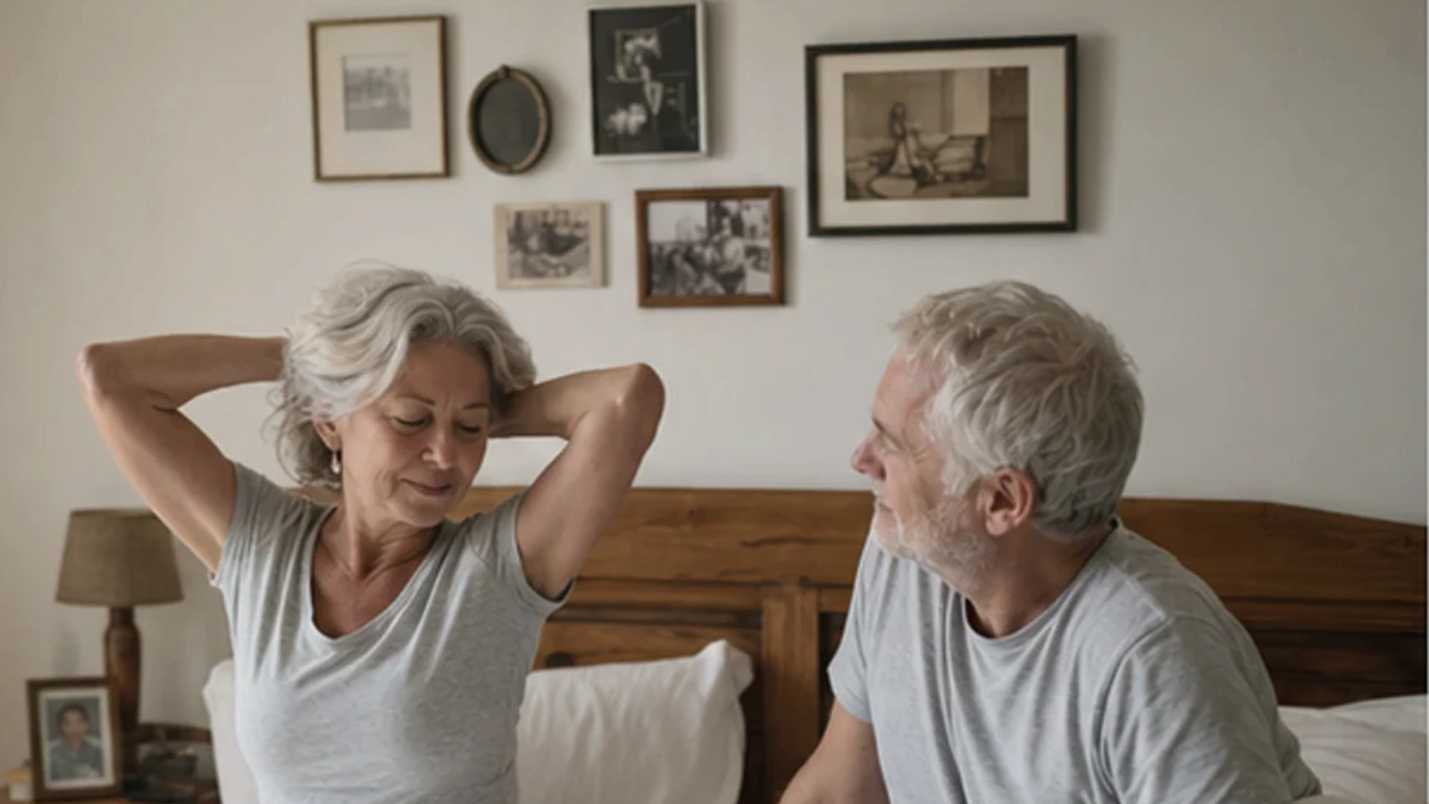 Ruhige Schlafszene zum Ratgeber Memory-Foam-Schlafmaske gegen Schwitzen