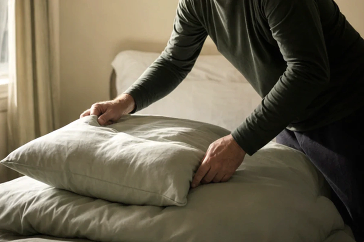Ruhiger Alltagsmoment zum Ratgeber Memory-Foam-Schlafmaske günstig kaufen nach einer bewussten Entscheidung rund um Budget