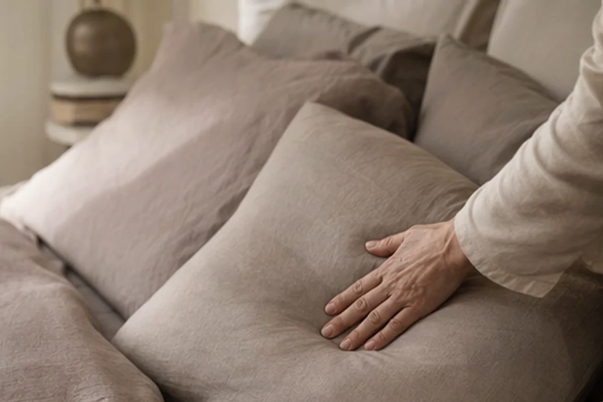Anwendungssituation im Ratgeber Memory-Foam-Schlafmaske Premium: Lichtdichtheit und Druckfreiheit realistisch prüfen