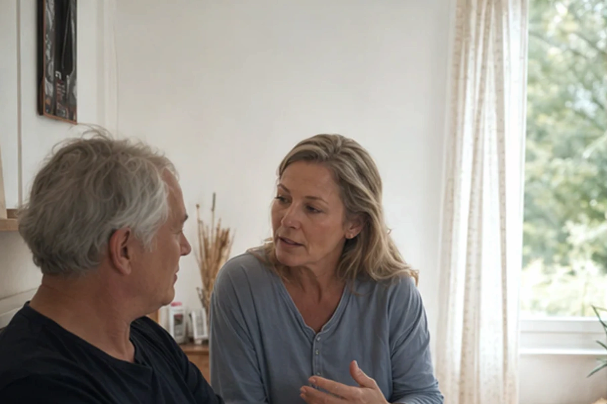 Ruhiger Alltagsmoment zum Ratgeber Rückenschlaf bei Stress nach einer bewussten Entscheidung rund um Stress