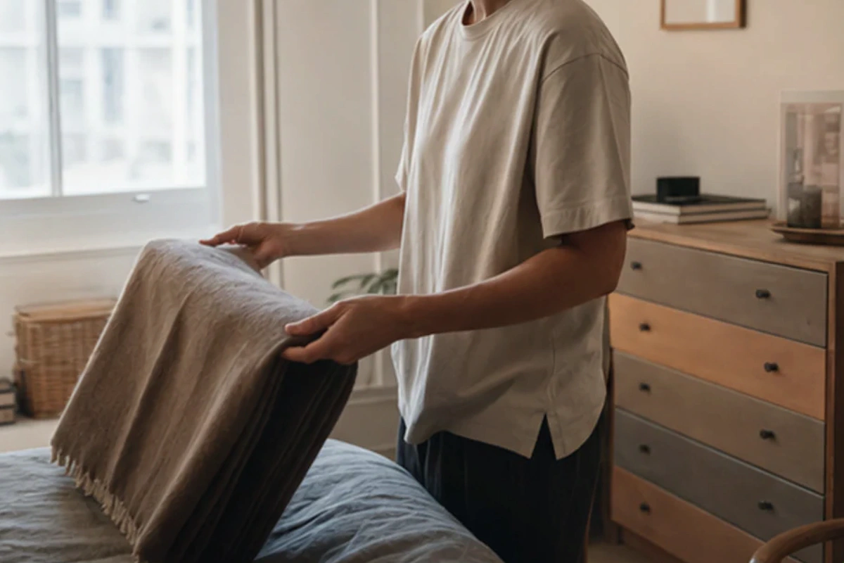 Ruhiger Alltagsmoment zum Ratgeber wechselnde Schlafposition Checkliste nach einer bewussten Entscheidung rund um Checkliste