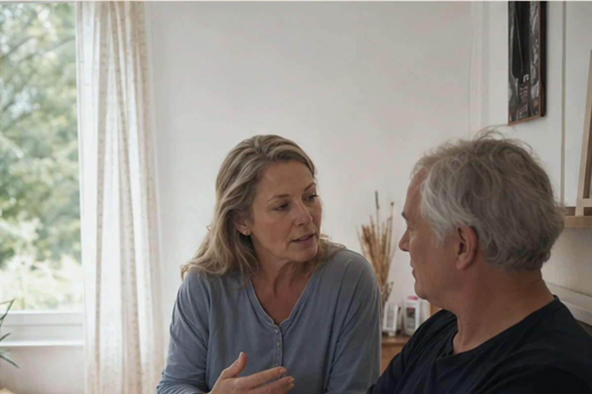 Ruhiger Alltagsmoment zum Ratgeber wechselnde Schlafposition im Alter nach einer bewussten Entscheidung rund um Lebensphase