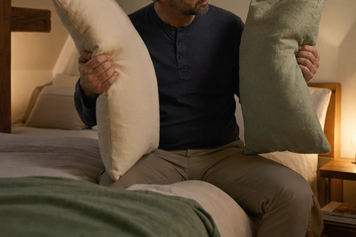 Ruhiger Alltagsmoment zum Ratgeber allergikerfreundliches Schlafzimmer optimaler Wert nach einer bewussten Entscheidung rund um Messwert