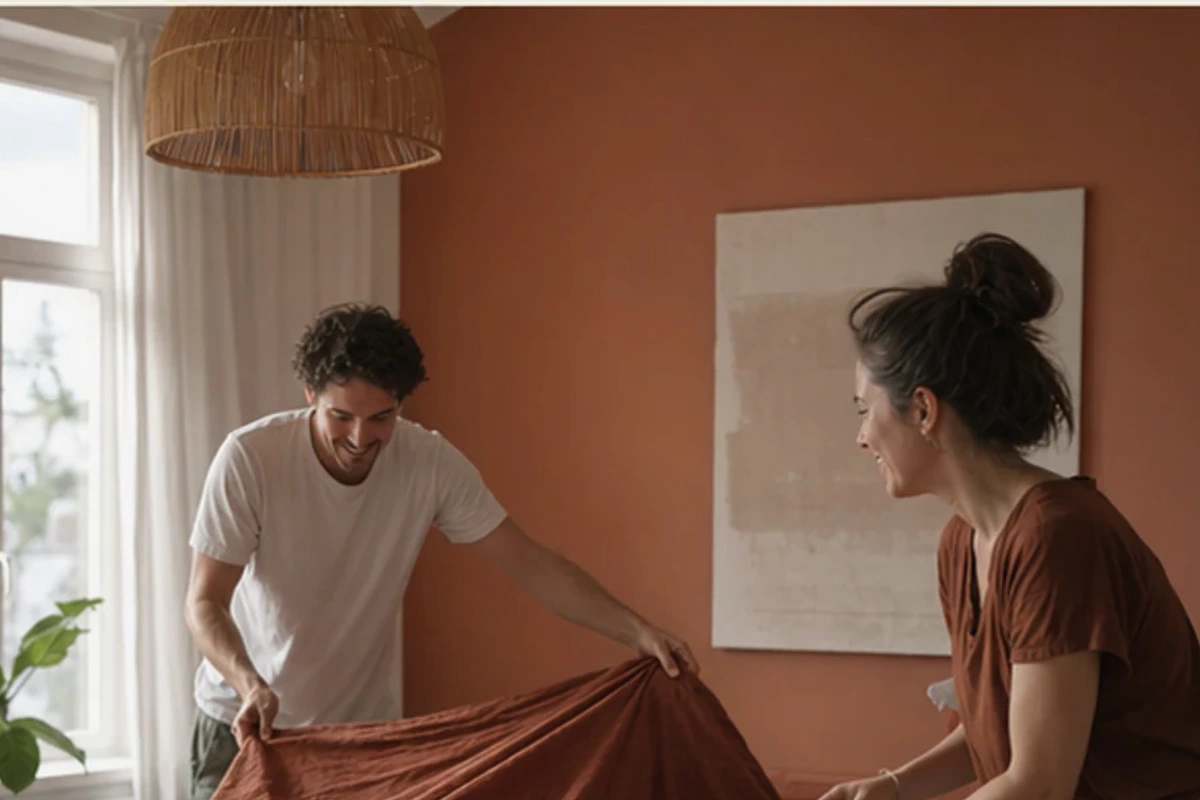 Authentischer Handgriff im Schlafalltag zu Bett 90x200 Kaufberatung mit Blick auf Liegehöhe