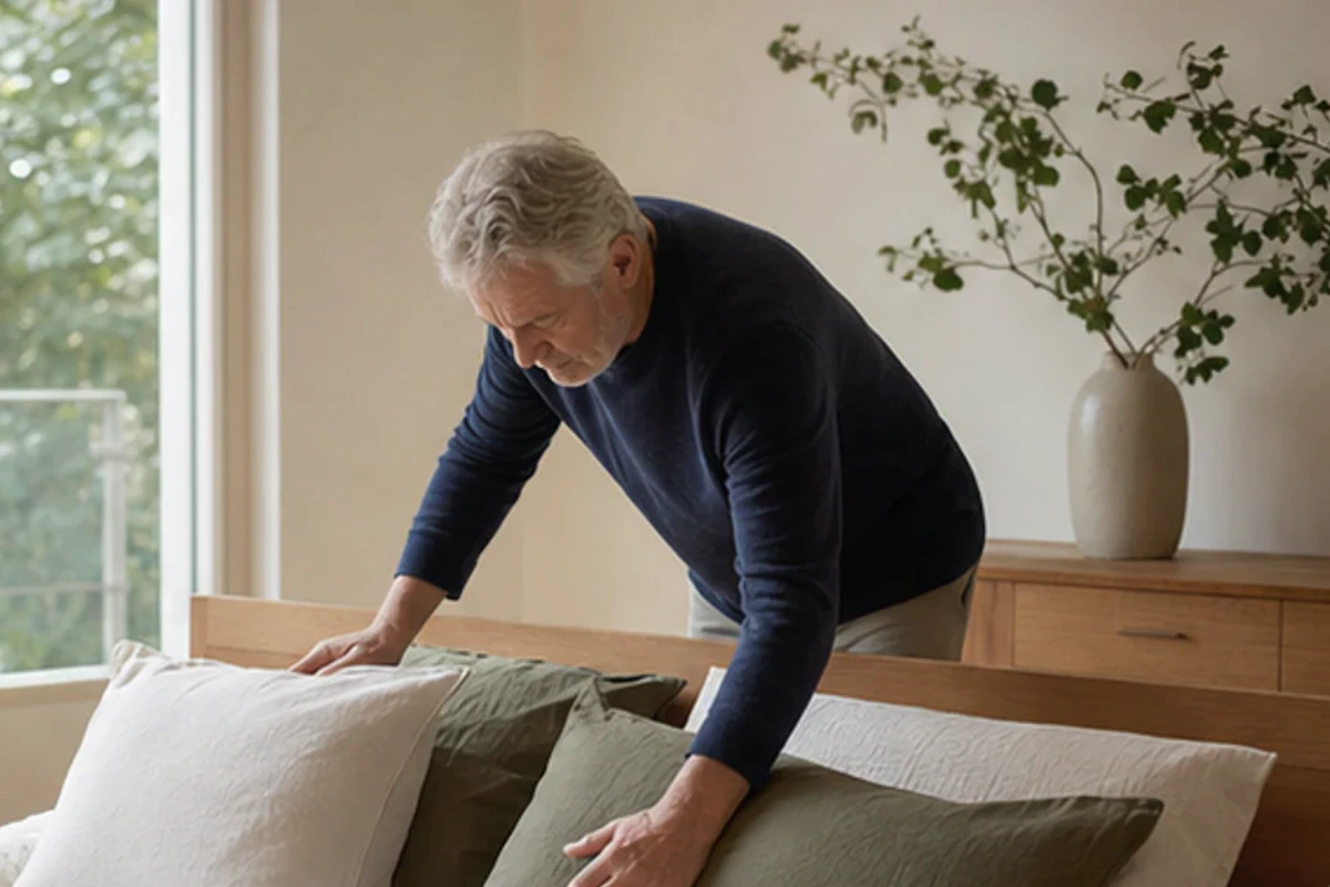 Ruhiger Alltagsmoment zum Ratgeber Bett 90x200 Premium nach einer bewussten Entscheidung rund um Premium