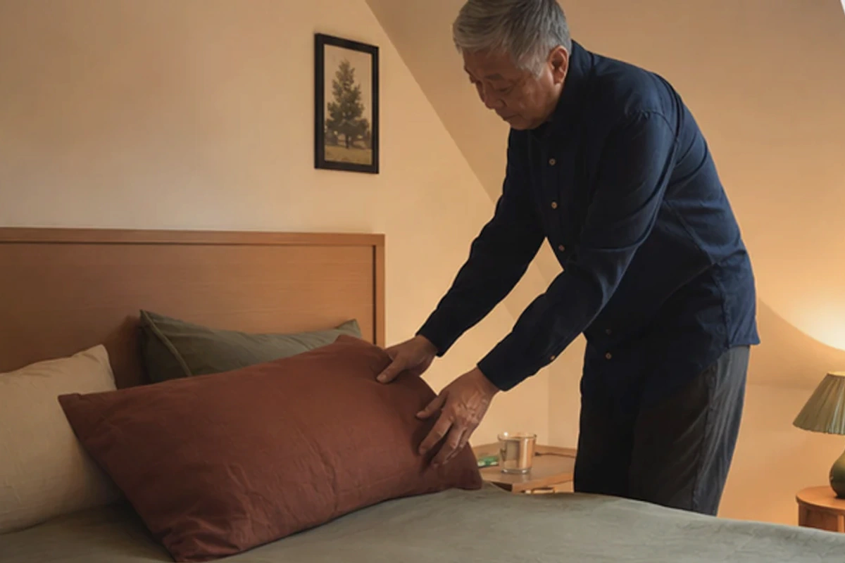 Ruhiger Alltagsmoment zum Ratgeber Boxspringbett für Bauchschläfer nach einer bewussten Entscheidung rund um Bauchlage