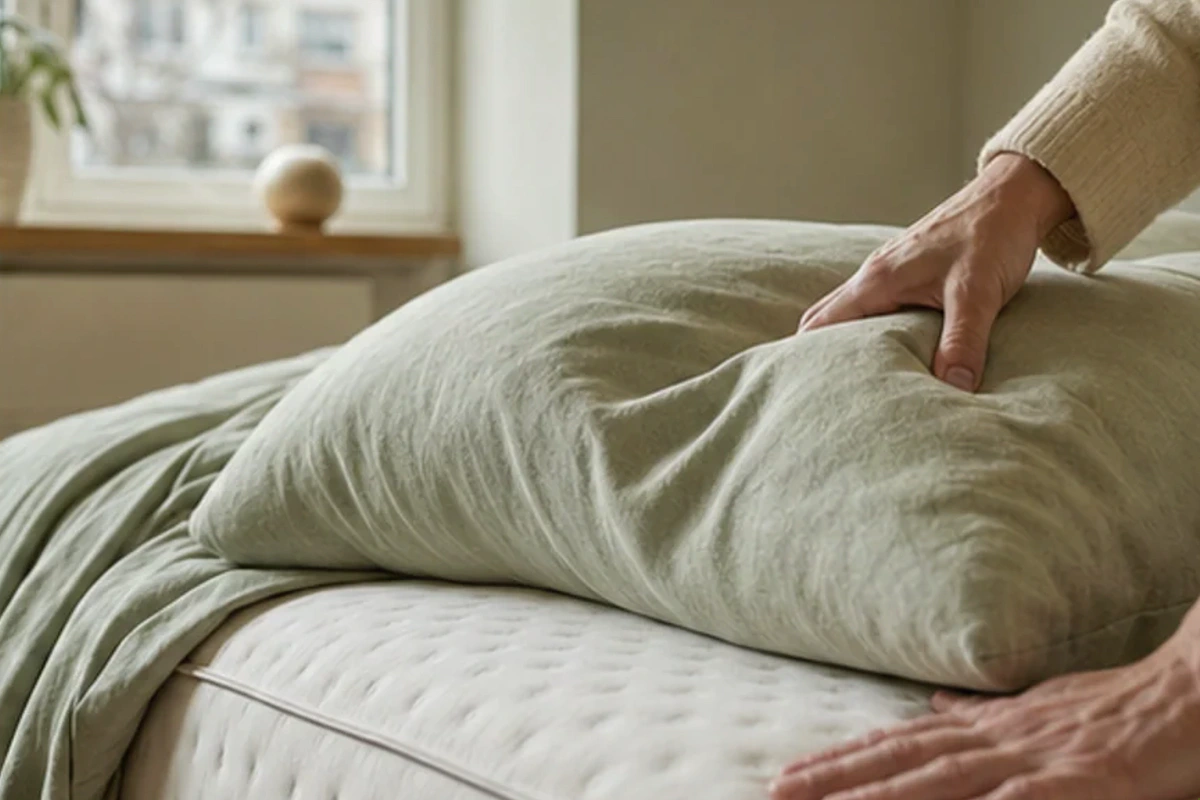 Bewohnte Schlafatmosphäre zum Ratgeber Boxspringbett für leichte Personen für Nachgiebigkeit passend wählen