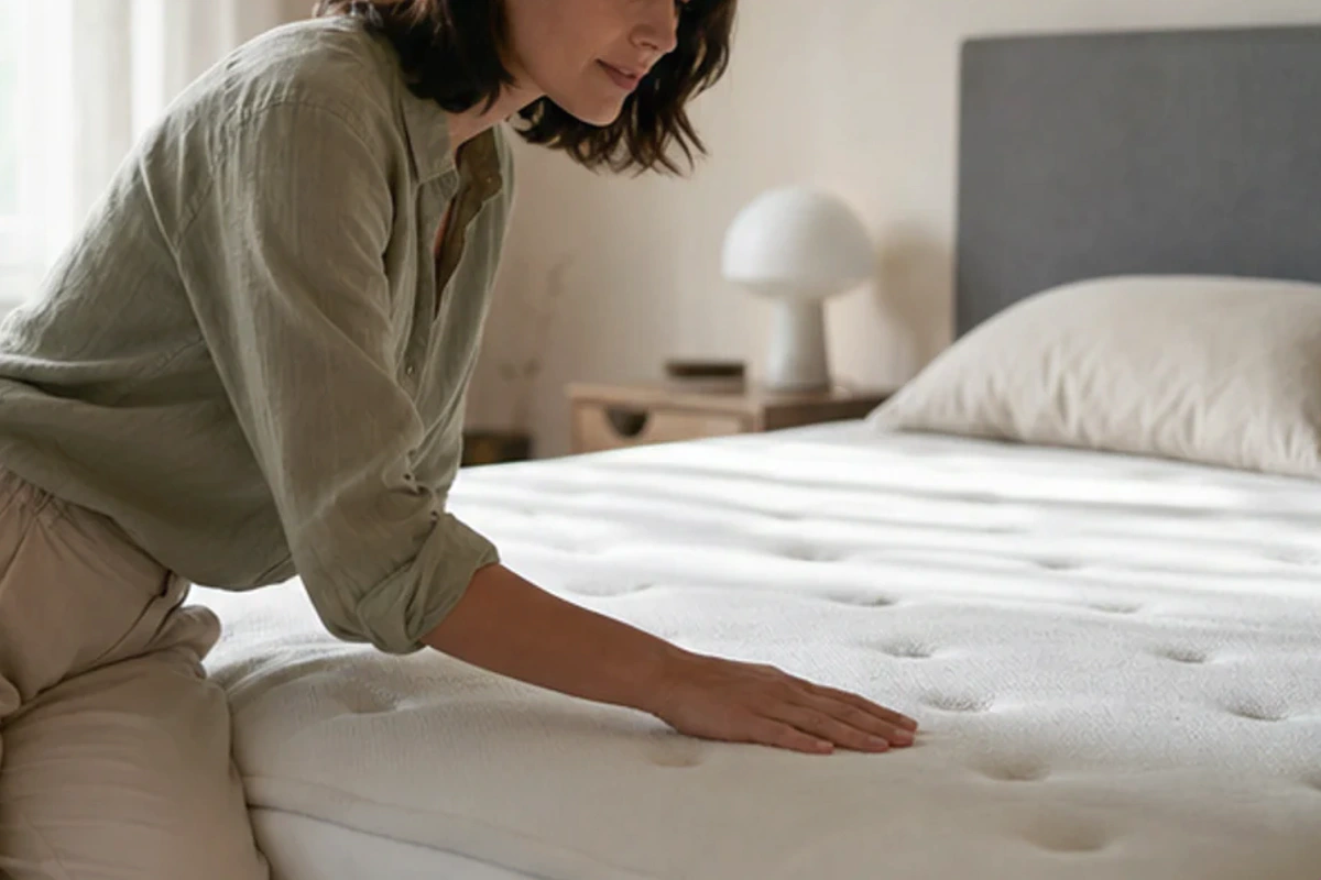 Bewohnte Schlafatmosphäre zum Ratgeber Boxspringbett gegen Schwitzen für Material und Bettklima einordnen