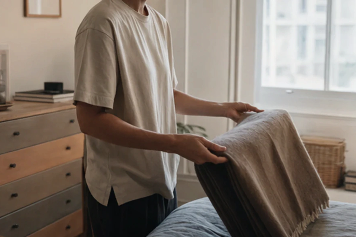 Ruhiger Alltagsmoment zum Ratgeber Boxspringbett günstig kaufen nach einer bewussten Entscheidung rund um Budget