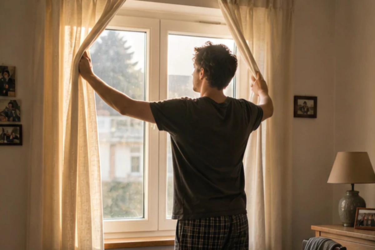 Anwendungssituation im Ratgeber Futonbett Vor- und Nachteile: Liegehöhe und Stabilität realistisch prüfen