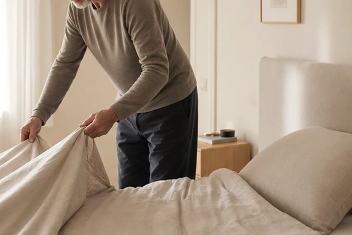 Anwendungssituation im Ratgeber Metallbett – was beachten: Liegehöhe und Stabilität realistisch prüfen