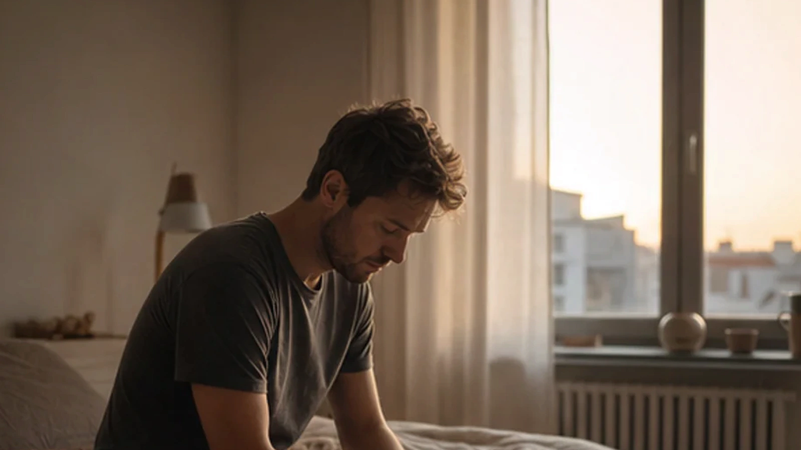 Ruhige Schlafszene zum Ratgeber Wasserbett reinigen