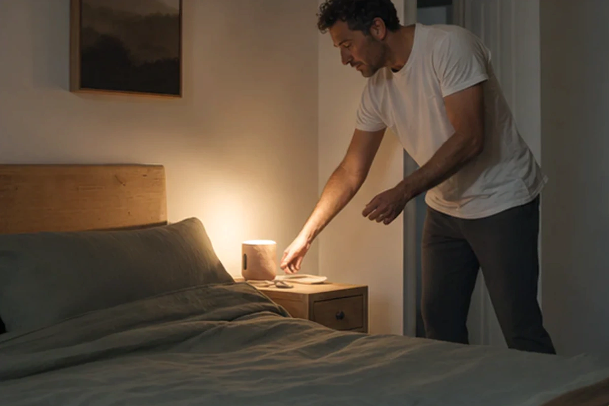 Auswahlsituation zu minimalistisches Schlafzimmer Checkliste: Temperatur und Feuchte im Blick