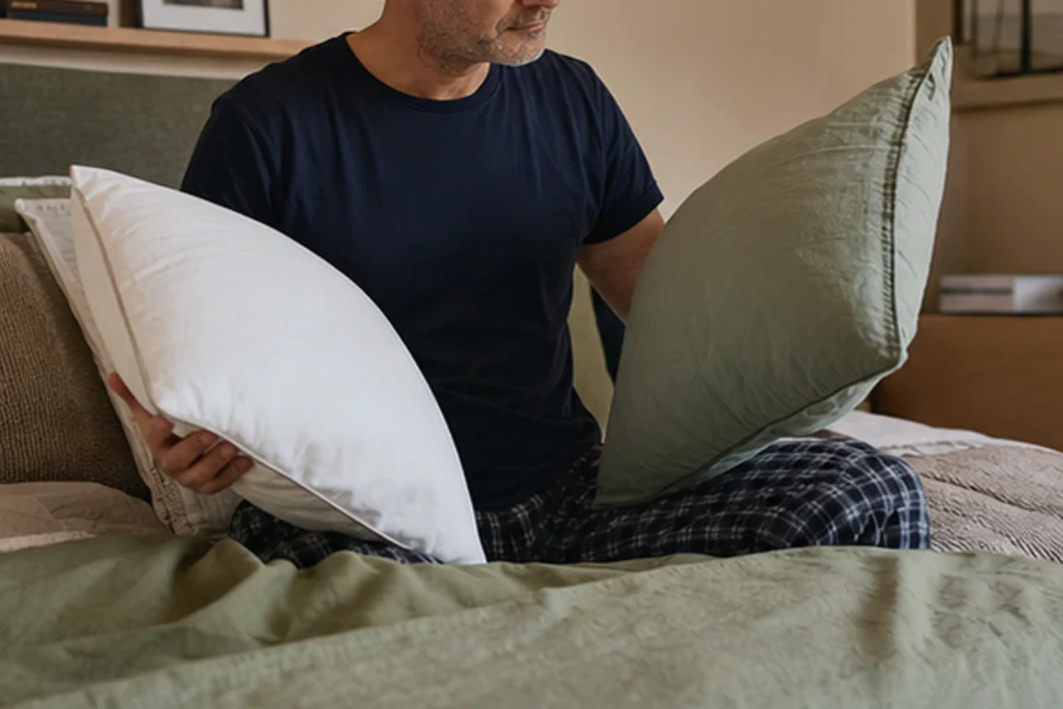 Auswahlsituation zu minimalistisches Schlafzimmer Routine: Temperatur und Feuchte im Blick