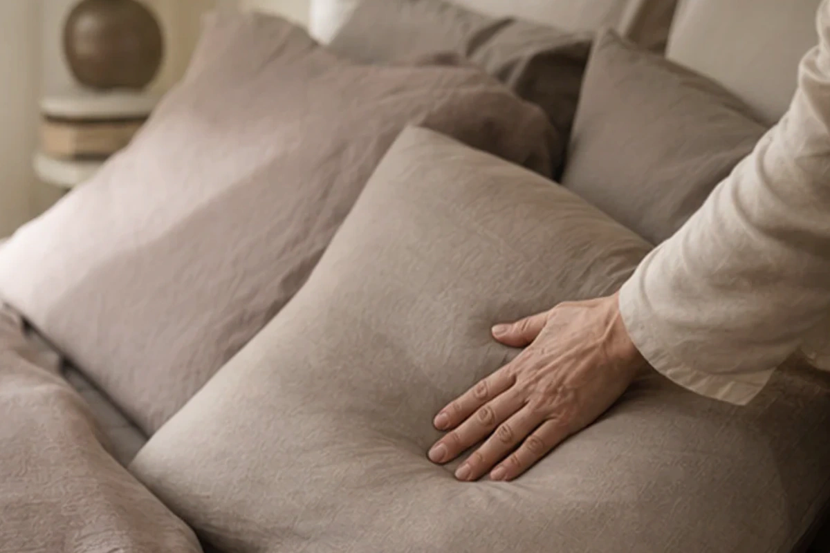 Anwendungssituation im Ratgeber minimalistisches Schlafzimmer senken: Temperatur und Feuchte realistisch prüfen