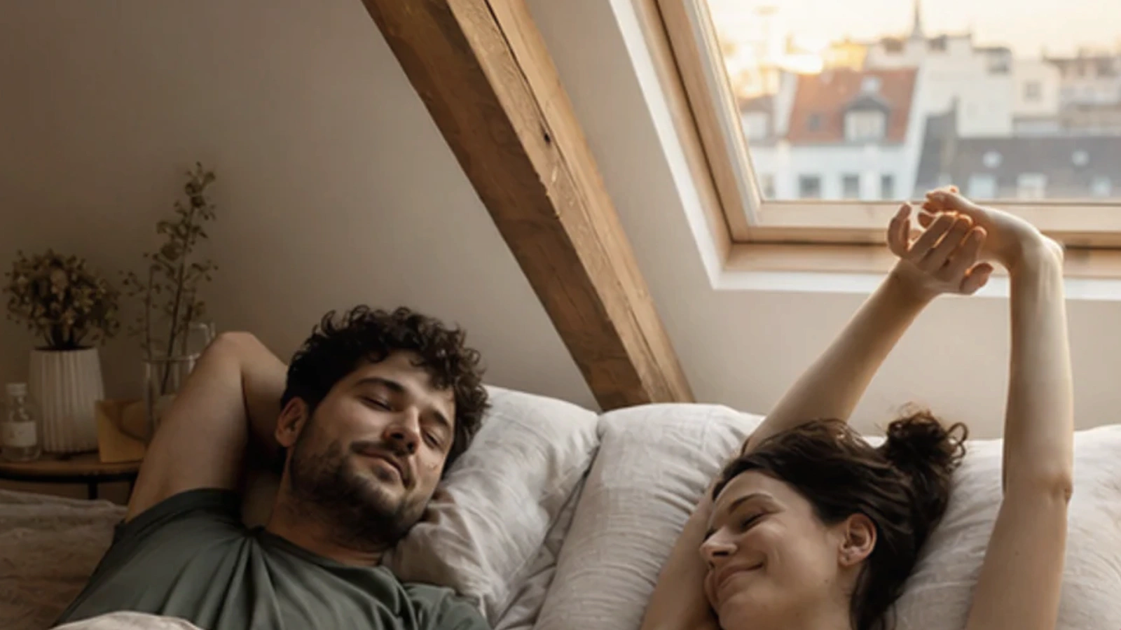Ruhige Schlafszene zum Ratgeber minimalistisches Schlafzimmer Vergleich