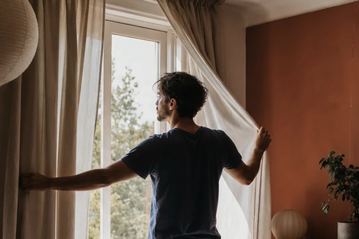 Anwendungssituation im Ratgeber Schlafzimmer Akustik Vergleich: Temperatur und Feuchte realistisch prüfen