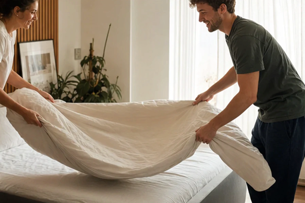 Ruhiger Alltagsmoment zum Ratgeber Schlafzimmer Beleuchtung Hausmittel nach einer bewussten Entscheidung rund um Hausmittel