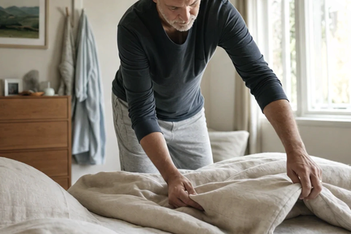 Auswahlsituation zu Schlafzimmer Beleuchtung Routine: Temperatur und Feuchte im Blick