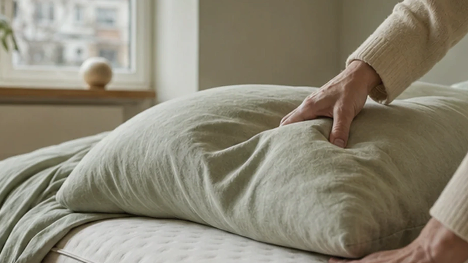 Ruhige Schlafszene zum Ratgeber Schlafzimmer Beleuchtung Test und Kriterien